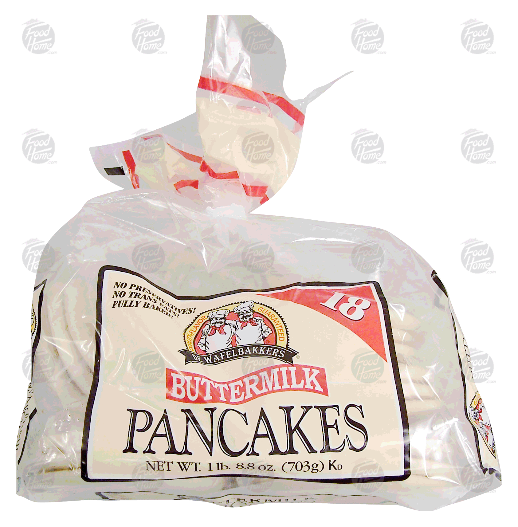 De Waflebakkers  buttermilk pancakes, 18 count Full-Size Picture